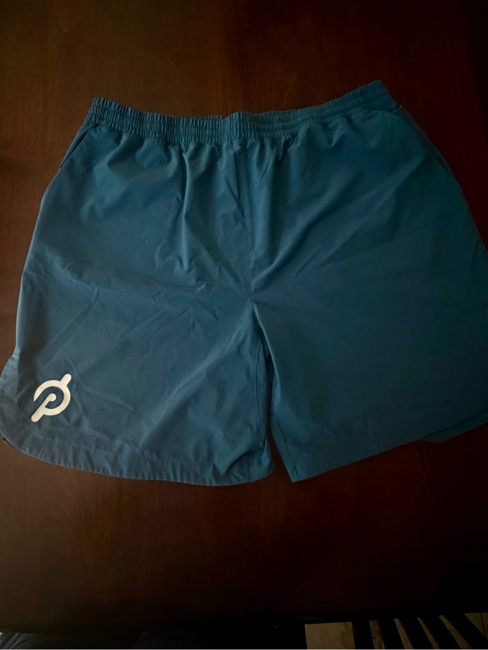 Peloton Men's Deep Teal Athletic Shorts
